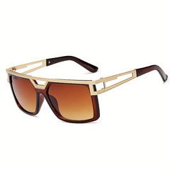 Men's Square Frame Sunglasses UV Protection
