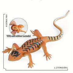 Rubber Lizard Insect Toys Set