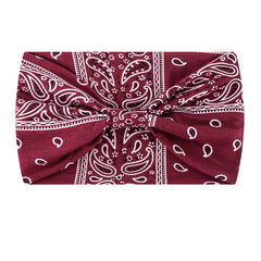 Boho Wide Headband for Women, Elastic Twisted Style Hair Wrap