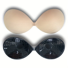 Invisible Silicone Strapless Bra Push Up Lift Adhesive Bra