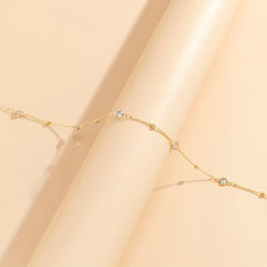 Boho Crystal Waist Chain for Women - Decorative Bikini Belly Chain