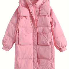 Thickened Puffer Jacket Women's Clothing
