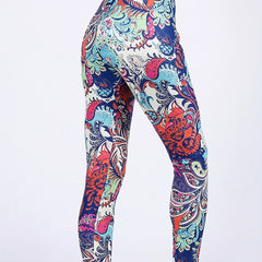 Women's Floral Print Cropped Pants