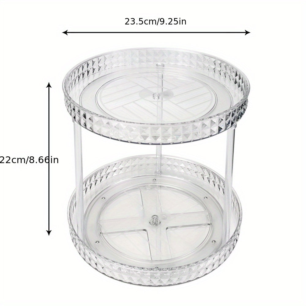 Rotating Makeup Organizer Skincare Lazy Makeup Perfume Spinning Cosmetics