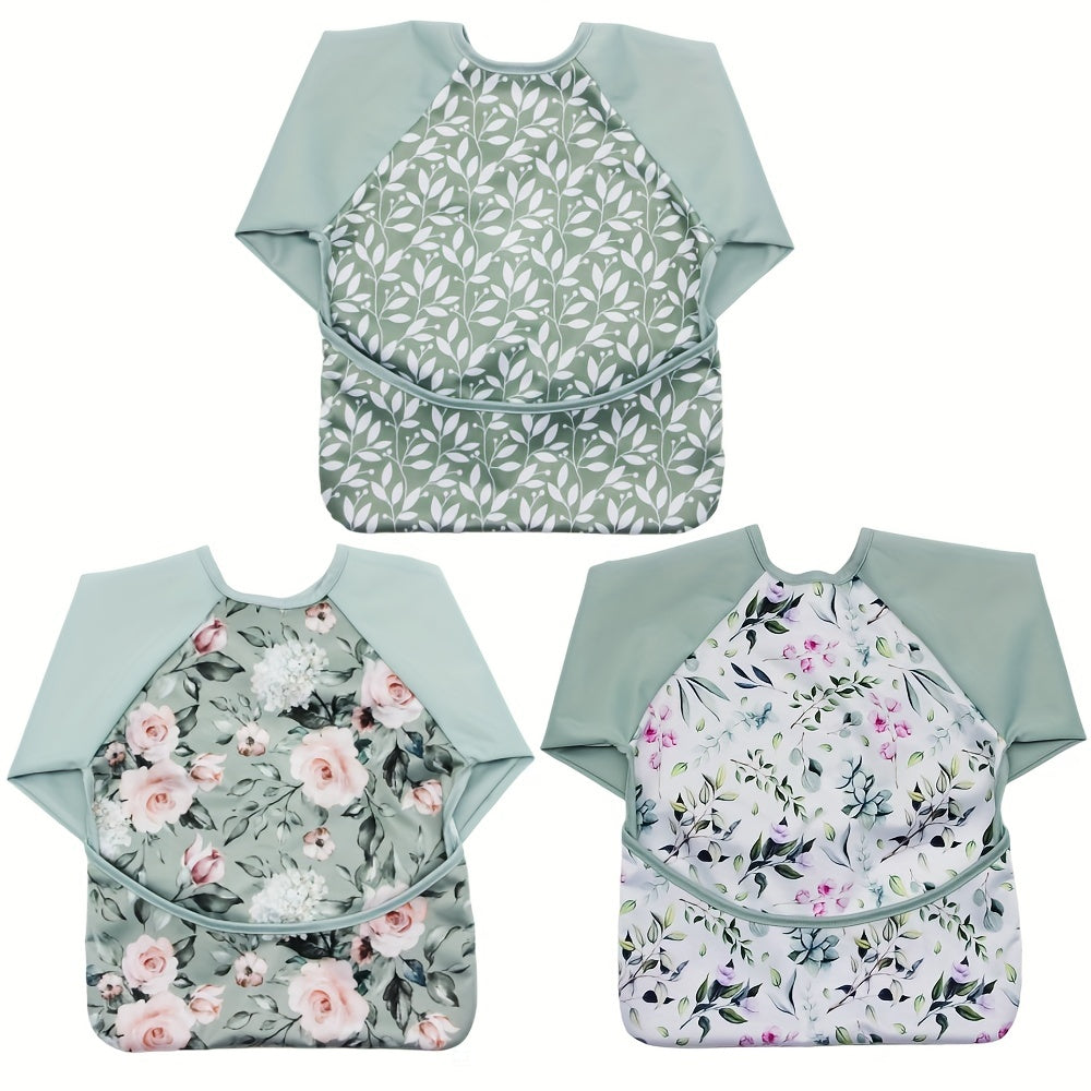 Waterproof Toddler Feeding Bib for Ages 6-24 Months - Ideal for Boys & Girls