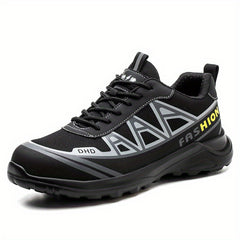 Men's Steel Toe Work Safety Boots Anti-smash Anti-stab Shoes