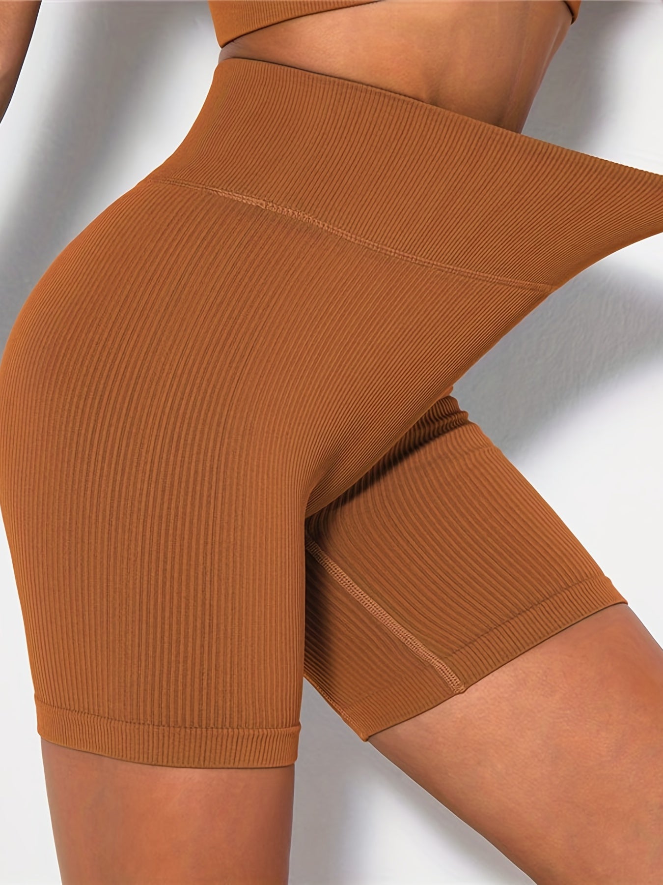 Seamless High Waist Yoga Shorts Women's Activewear