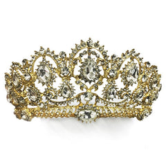 Crystal Rhinestone Tiara Bridal Party Wedding Jewelry