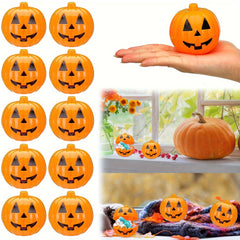 10pcs Pumpkin Candy Box Thanksgiving Surprise Gift Boxes Mini Pumpkin Storage