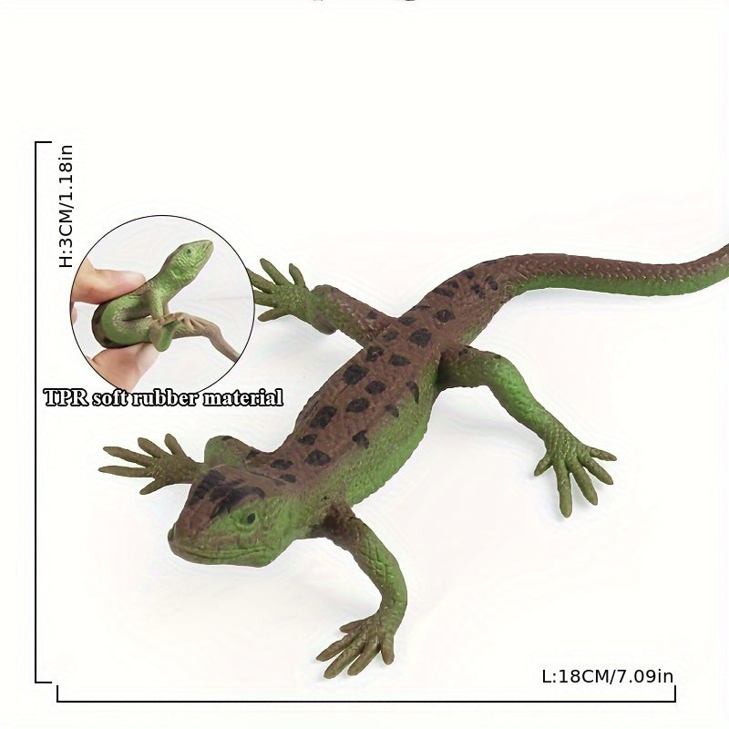 Rubber Lizard Insect Toys Set