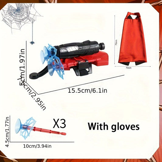 Spider Web Wristband Shooting Set Soft Bullet Launcher Bracelet