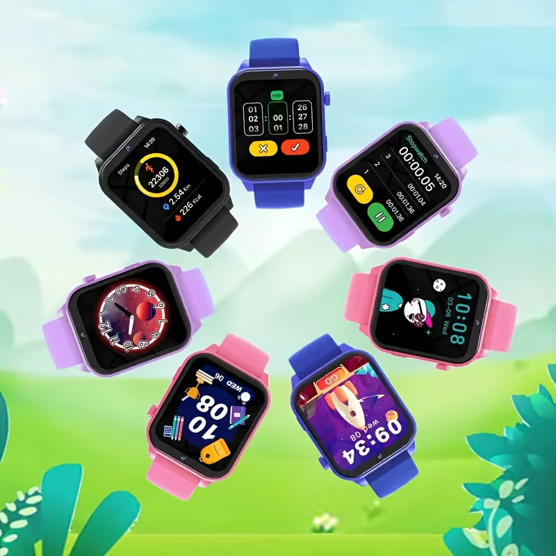 Kids Smartwatch with 18 Educational Games Flashlight Camera Calculator