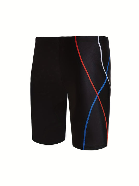 Men's Compression Swim Trunks Quick Dry Suit for Pool & Beach