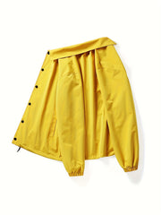 Men's Waterproof Jacket Stylish Comfy Coat For Outdoor Activities