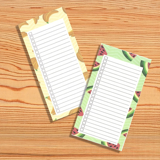 Magnetic Shopping List Pad For Fridge Magnetic Grocery List 50 Sheets Per Pad