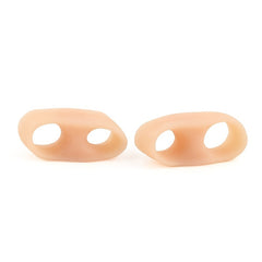 2pcs Silicone Toe Separator Spacer Hallux Valgus Corrector Finger Protector