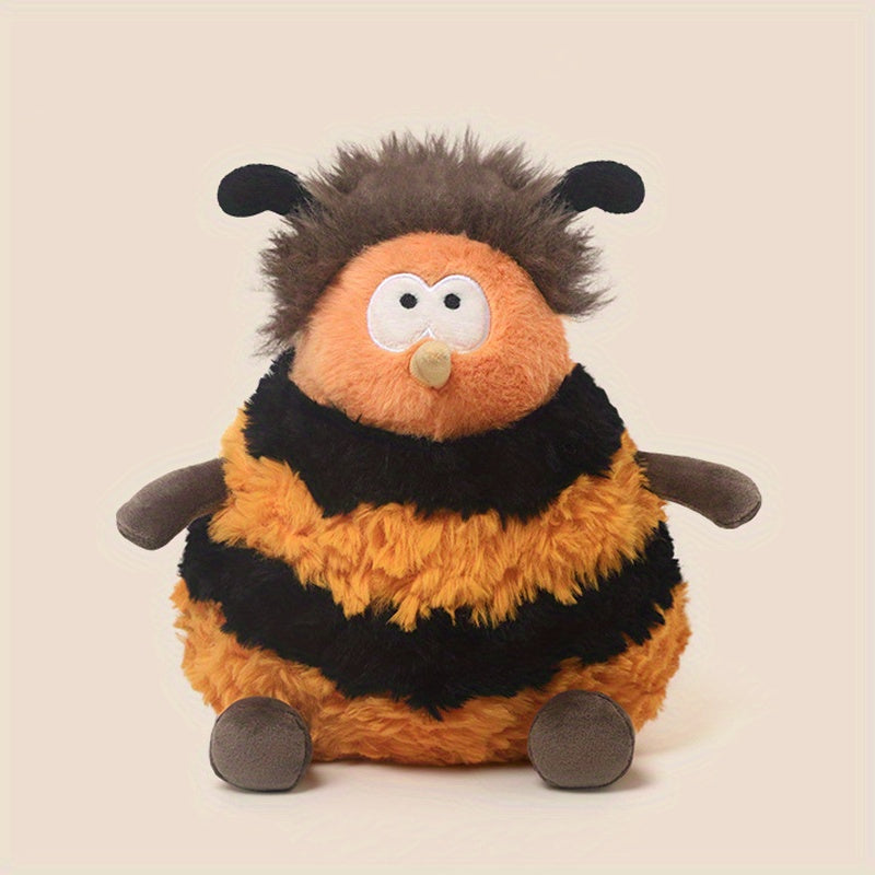Bee Stuffed Animal Soft Plush with Expressive Eyes & Heartwarming Gift