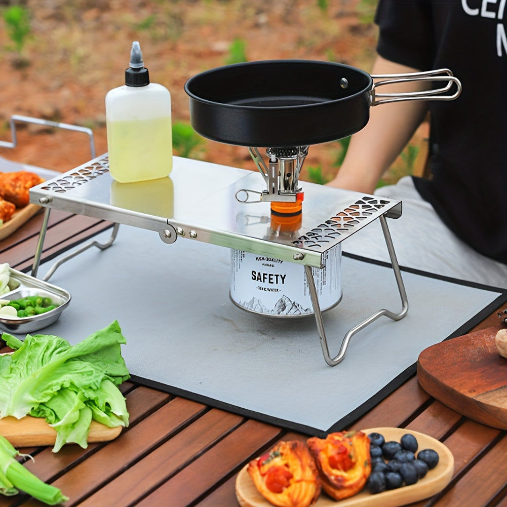 Stainless Steel Folding Table Portable Multifunctional Tea Table