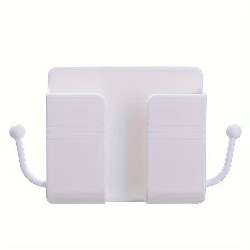 Plastic Wall Mounted Plug Holder Organizer Storage Holder