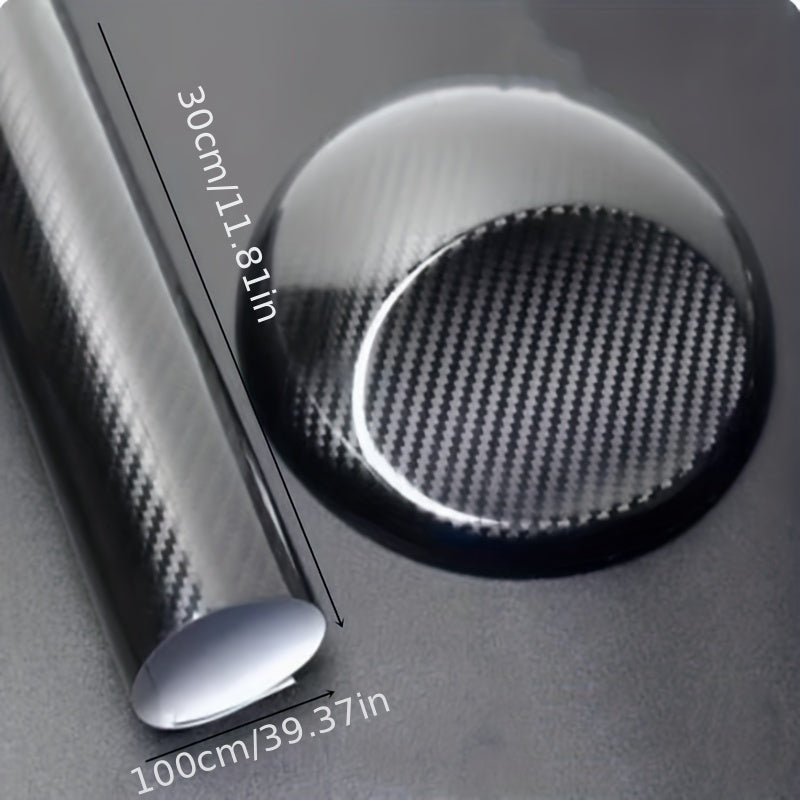 Car Carbon Fiber Stickers 5D Carbon Fiber Film Car Interior Stickers