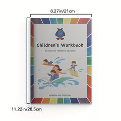 Kids Concentration Training Interactive Activity Workbook with Matching Game