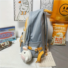 Mini Cartoon Pellet Backpack Nylon Lightweight Shoulder Bag