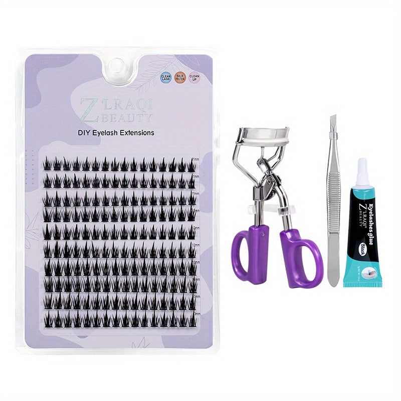 10 Rows Cluster Lashes Sunflower Wheat False Eyelashes