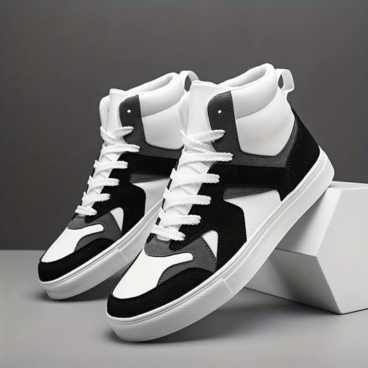 Men's High Top Lace Up Stylish Sneakers