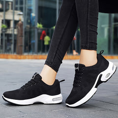 Ombre Air Cushion Shock Absorption Shoes Lightweight Mesh Breathable Sneakers