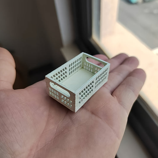 Dollhouse Mini Storage Box Scene Decoration Gift - No Electricity Required
