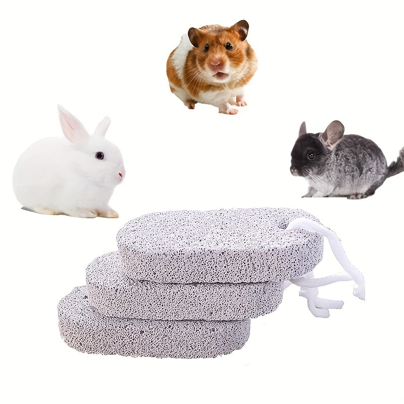 Natural Mineral Molar Stone for Small Pets promotes Healthy Teeth and Gums