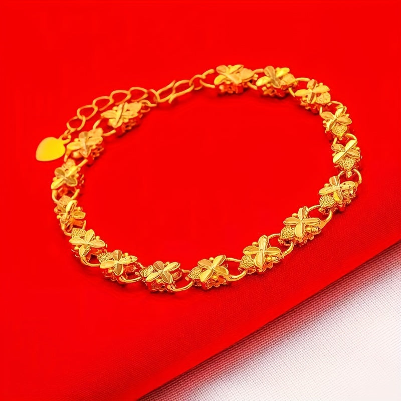 Women's Four Leaf Clover Bracelet Jewelry