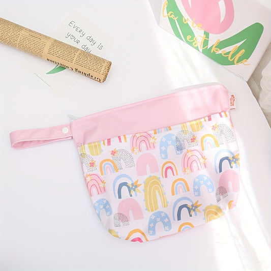 Waterproof Double Zipper Baby Diaper Bag