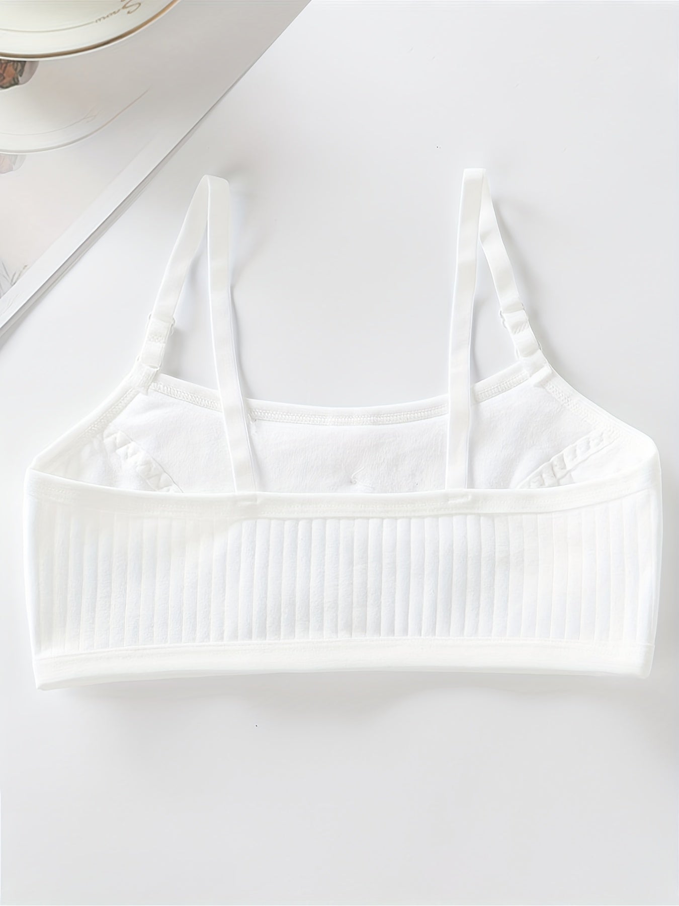 4pcs Girl Sling Bras Kids Comfy Underwear