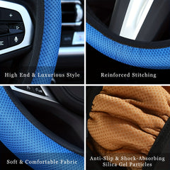 Henisa Universal Steering Wheel Cover - Non Slip & Breathable