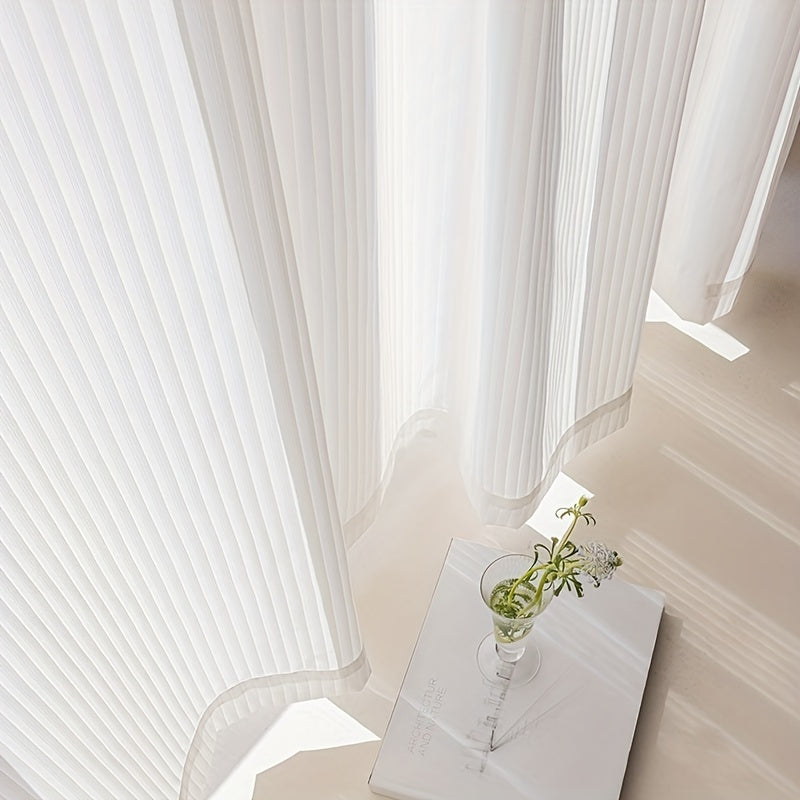 Modern Clover Yarn Curtain for Floating Window Balcony
