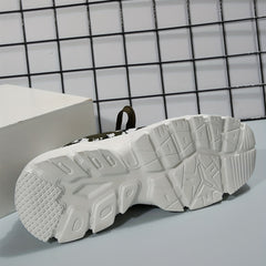 Women's Shock Absorbing Woven Sneakers Lightweight Sports Shoes