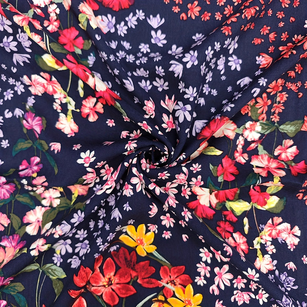 Artificial Cotton Fabric Diy Clothes Pants Dress Fabric 1yard