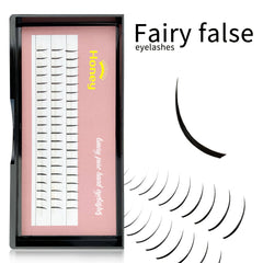 Natural Fairy Grafted Individual Cluster Eyelashes for Longer Thicker Lashes