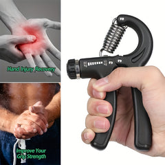 Adjustable Resistance Hand Exerciser 5-60kg Strength Trainer