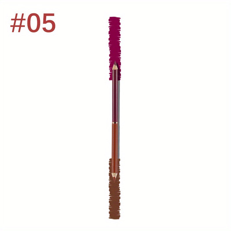 Long Lasting Double Ended Lip Liner with Matte Lipstick