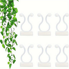 100pcs Plant Climbing Wall Clip Self-Adhesive Hooks