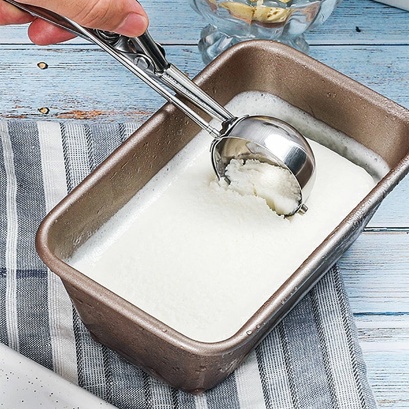 Stainless Steel Ice Cream Ball Scoop Fruit Scoop