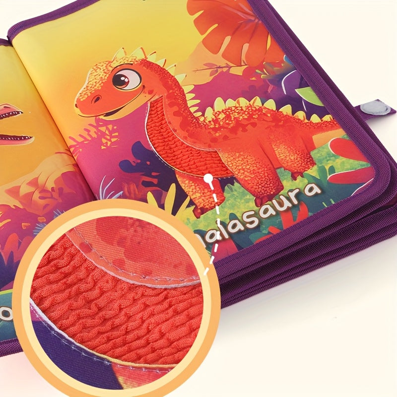 Dinosaur Touch Picture Book for Toddlers - Interactive Learning Toy