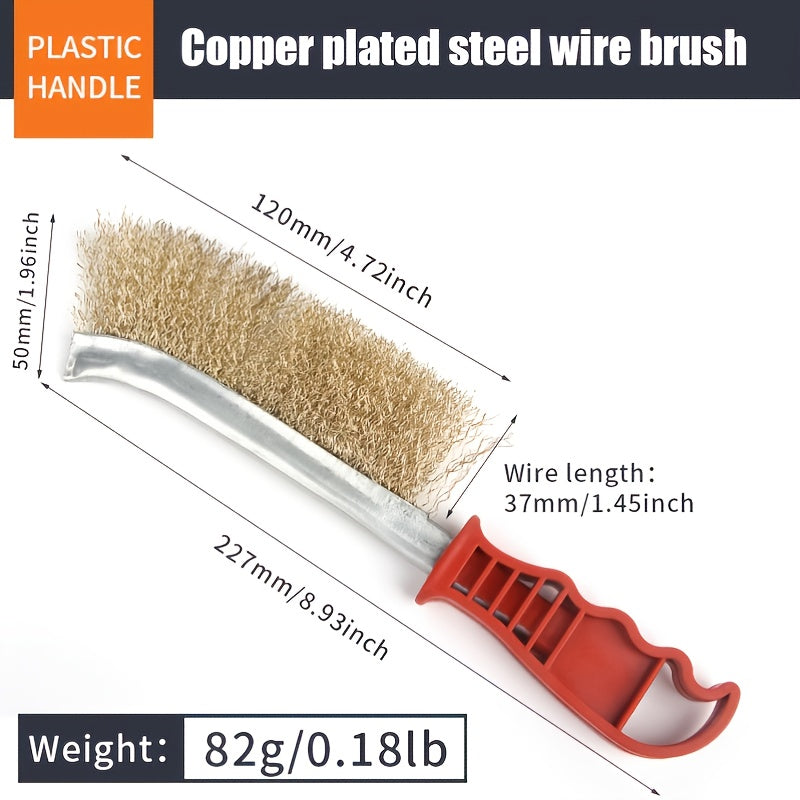 Steel Wire Wheel Polishing Brush for Wood Metal, De-rusting, Grinding Polishing