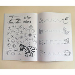 Preschool Educational Coloring Book Alphabet Learning Workbook for Youngsters
