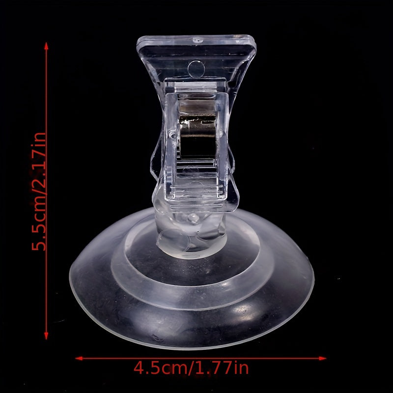 2pcs Sucker Clamp Wall Suction Cup Clip for Living Room