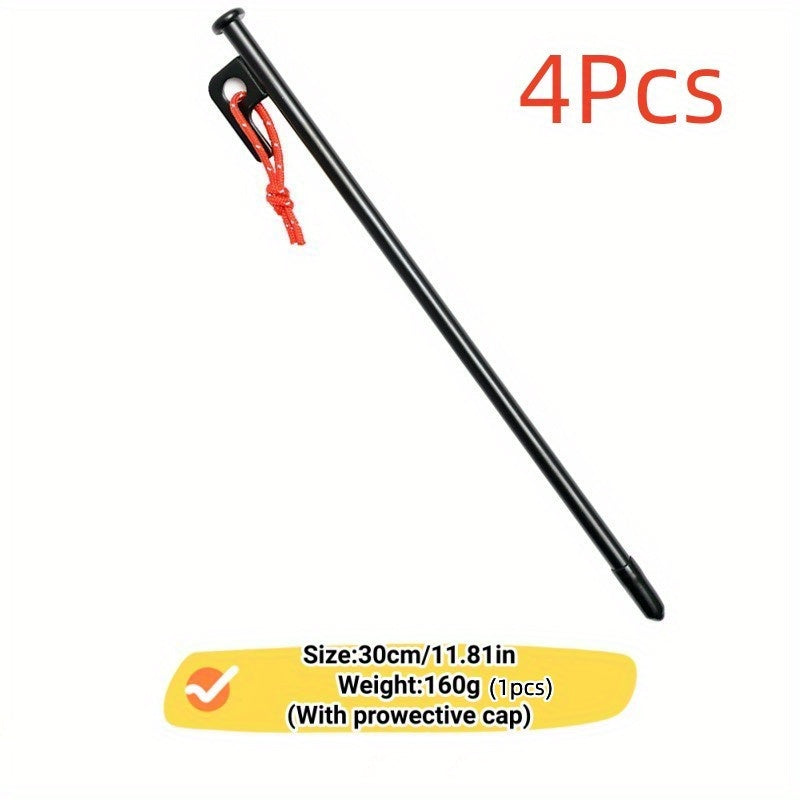 Heavy Duty Steel Tent Stakes for Camping and Beach