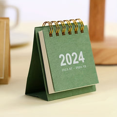 Small Desk Calendar July to December for Office Home School