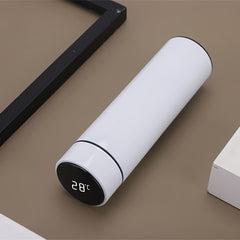 Digital Temperature Display Water Bottle Insulated Stainless Steel Water Cup